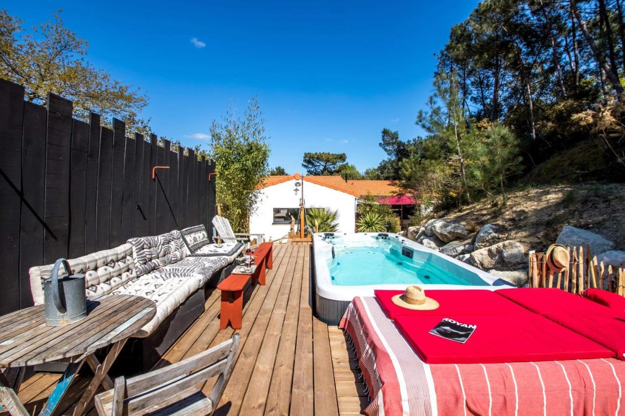 Côt'& Dune - lodge d'hôte&spa de nage Saint-Augustin (Charente-Maritime) Exterior foto